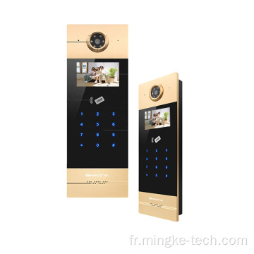 Téléphone de porte vidéo d&#39;interphone Connect Connect Network